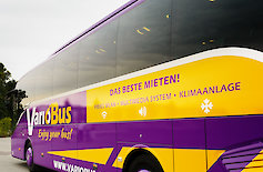 Side view of a bus of VarioBus GmbH
